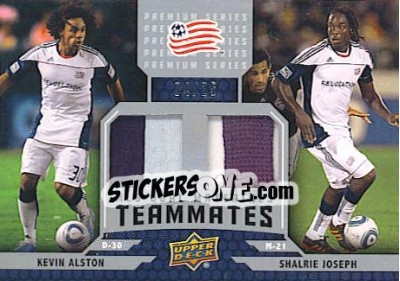 Sticker Shalrie Joseph / Kevin Alston - MLS 2011 n. TM-JA - Upper Deck