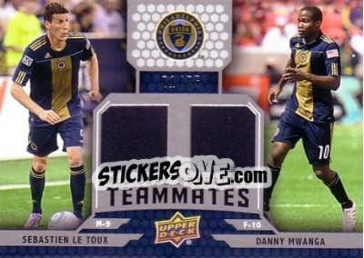 Sticker Sebastien Le Toux / Danny Mwanga