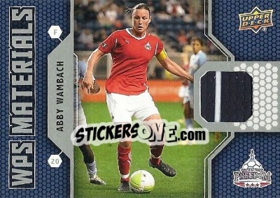 Sticker Abby Wambach - MLS 2011 n. W-AW - Upper Deck