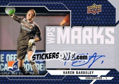 Sticker Karen Bardsley - MLS 2011 - Upper Deck