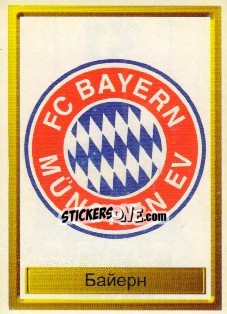 Sticker Бавария (Мюнхен) эмблема - The League of Champions 1998-1999 n. 31 - NO EDITOR