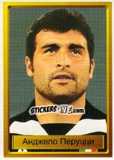 Sticker Анджело Перуцци - The League of Champions 1998-1999 - NO EDITOR