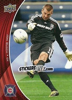 Cromo Jon Busch - Mls 2010 - Upper Deck