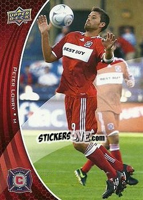 Figurina Peter Lowry - Mls 2010 - Upper Deck