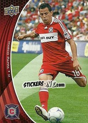 Cromo Marco Pappa - Mls 2010 - Upper Deck