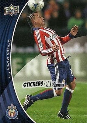 Sticker Gerson Mayen - Mls 2010 - Upper Deck