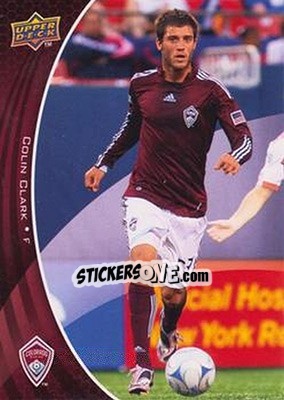 Sticker Colin Clark - Mls 2010 - Upper Deck