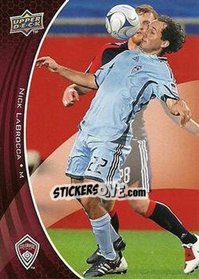 Sticker Nick LaBrocca - Mls 2010 - Upper Deck