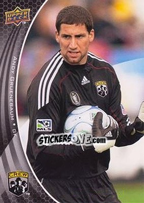 Sticker Andy Gruenebaum - Mls 2010 - Upper Deck