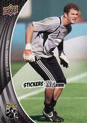 Sticker Will Hesmer - Mls 2010 - Upper Deck