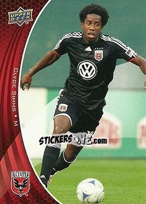 Figurina Clyde Simms - Mls 2010 - Upper Deck