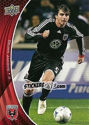 Sticker Dejan Jakovic - Mls 2010 n. 49 - Upper Deck