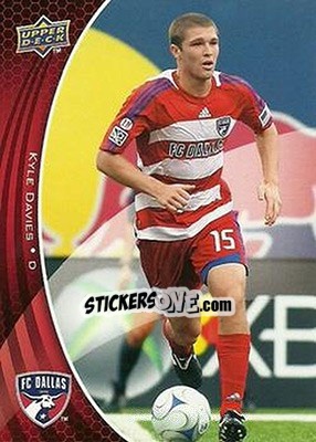 Cromo Kyle Davies - Mls 2010 - Upper Deck