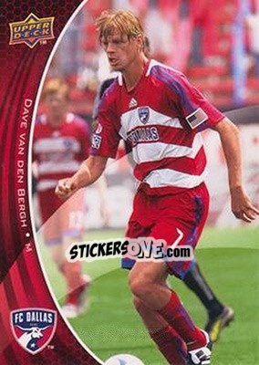 Sticker Dave van den Bergh - Mls 2010 - Upper Deck