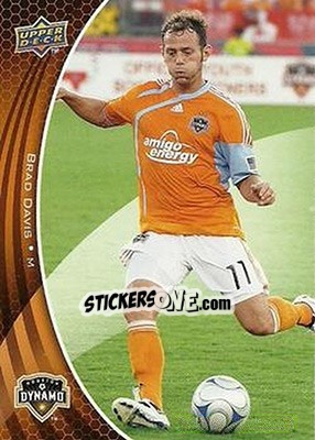 Cromo Brad Davis - Mls 2010 - Upper Deck