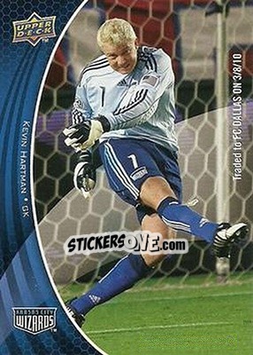 Sticker Kevin Hartman - Mls 2010 - Upper Deck