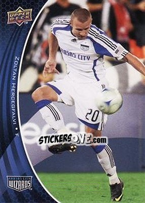 Sticker Zoltan Hercegfalvi - Mls 2010 - Upper Deck