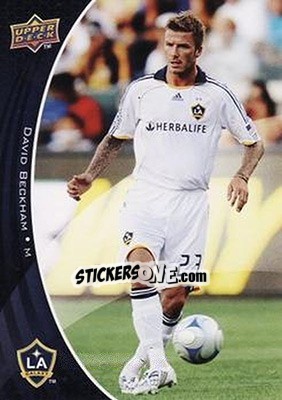 Sticker David Beckham - Mls 2010 - Upper Deck