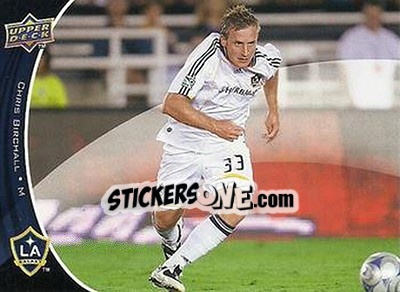 Sticker Chris Birchall - Mls 2010 - Upper Deck