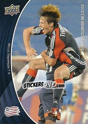 Sticker Wells Thompson - Mls 2010 - Upper Deck