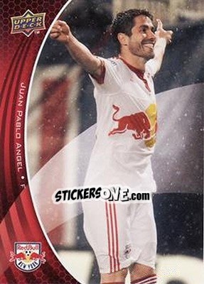 Cromo Juan Pablo Angel - Mls 2010 - Upper Deck