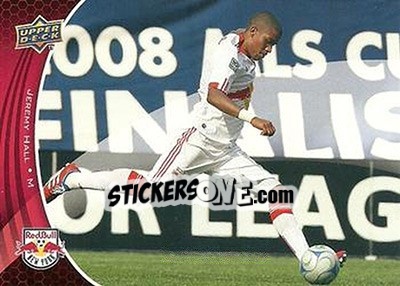 Cromo Jeremy Hall - Mls 2010 - Upper Deck