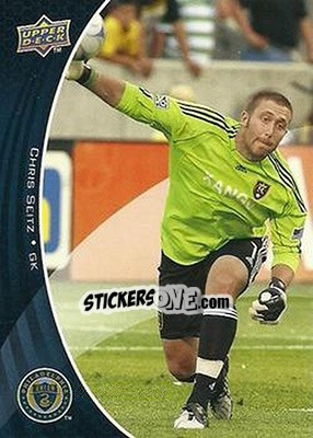 Sticker Chris Seitz - Mls 2010 - Upper Deck