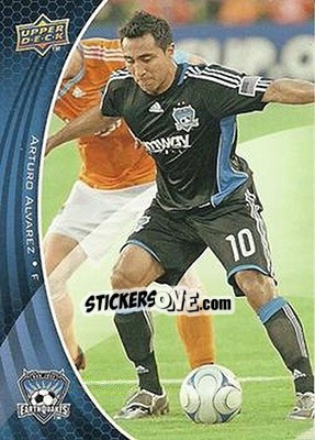 Cromo Arturo Alvarez - Mls 2010 - Upper Deck