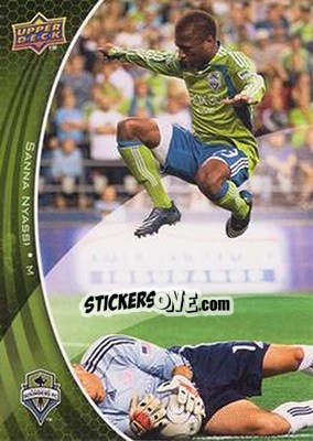 Sticker Sanna Nyassi - Mls 2010 - Upper Deck