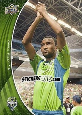 Sticker James Riley - Mls 2010 - Upper Deck