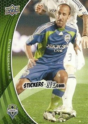 Sticker Peter Vagenas - Mls 2010 - Upper Deck