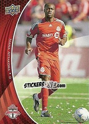 Sticker Nana Attakora - Mls 2010 - Upper Deck