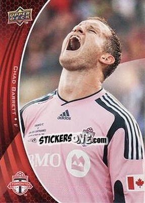 Sticker Chad Barrett - Mls 2010 - Upper Deck