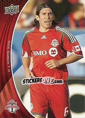 Sticker Nick Garcia - Mls 2010 - Upper Deck