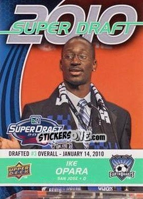 Sticker Ike Opara - Mls 2010 - Upper Deck