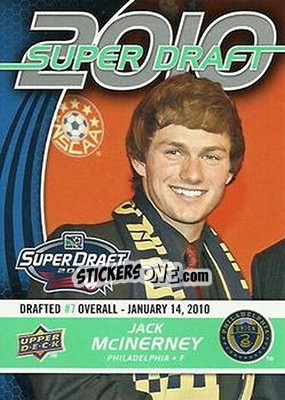 Figurina Jack McInerney - Mls 2010 - Upper Deck