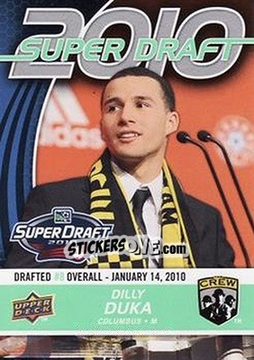 Cromo Dilly Duka - Mls 2010 - Upper Deck