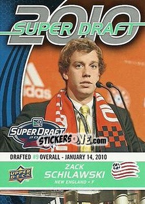 Sticker Zack Schilawski - Mls 2010 - Upper Deck