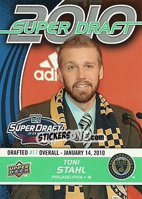 Sticker Toni Stahl - Mls 2010 - Upper Deck