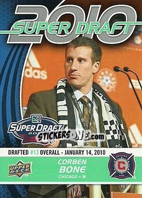 Figurina Corben Bone - Mls 2010 - Upper Deck