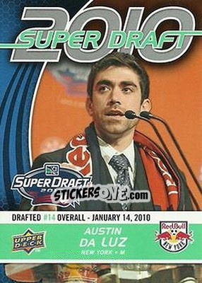 Sticker Austin da Luz - Mls 2010 - Upper Deck