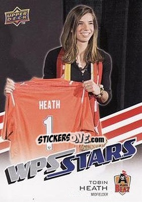 Sticker Tobin Heath - Mls 2010 - Upper Deck