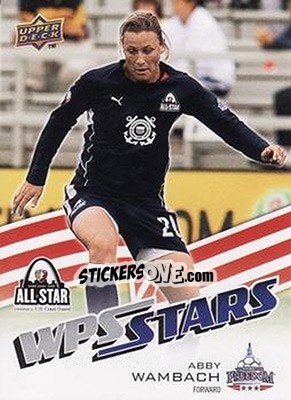 Sticker Abby Wambach - Mls 2010 - Upper Deck