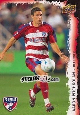 Sticker Aaron Pitchkolan - MLS 2009 n. 2 - Upper Deck