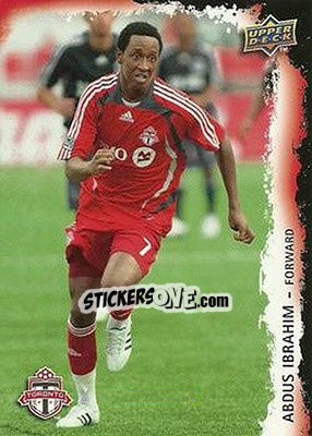 Sticker Abdus Ibrahim - MLS 2009 - Upper Deck