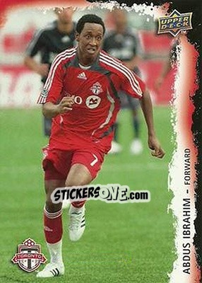 Sticker Abdus Ibrahim - MLS 2009 n. 3 - Upper Deck