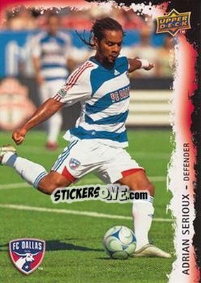 Sticker Adrian Serioux - MLS 2009 n. 5 - Upper Deck