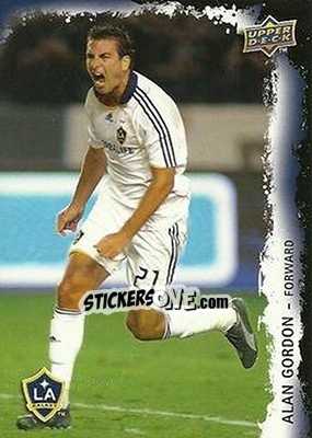 Sticker Alan Gordon - MLS 2009 - Upper Deck