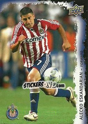 Sticker Alecko Eskandarian - MLS 2009 - Upper Deck