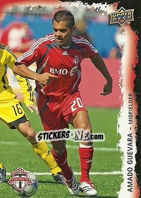 Sticker Amado Guevara - MLS 2009 - Upper Deck